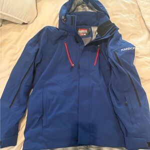 Karbon Men's Blue Ski & Snowboard Jacket